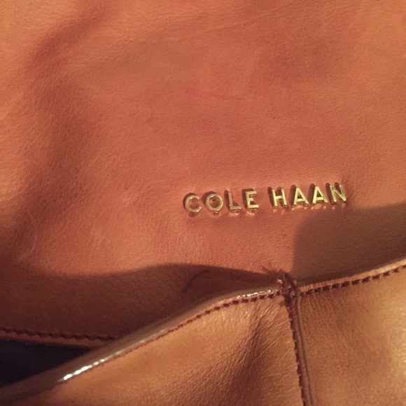 Cognac Tan Leather Braided Shoulder Bag - Picture 5 of 8